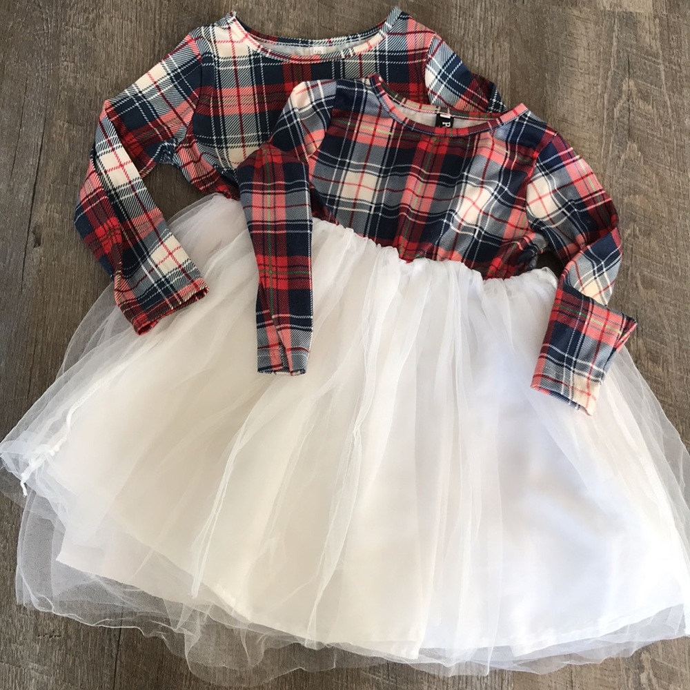 Matching sister dresses